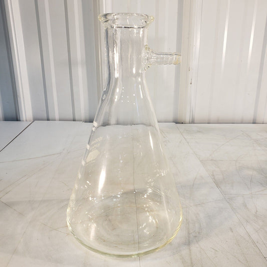 Kimax 27060 1000mL Single Spout Erlenmeyer Filter Filtration Vacuum Flask