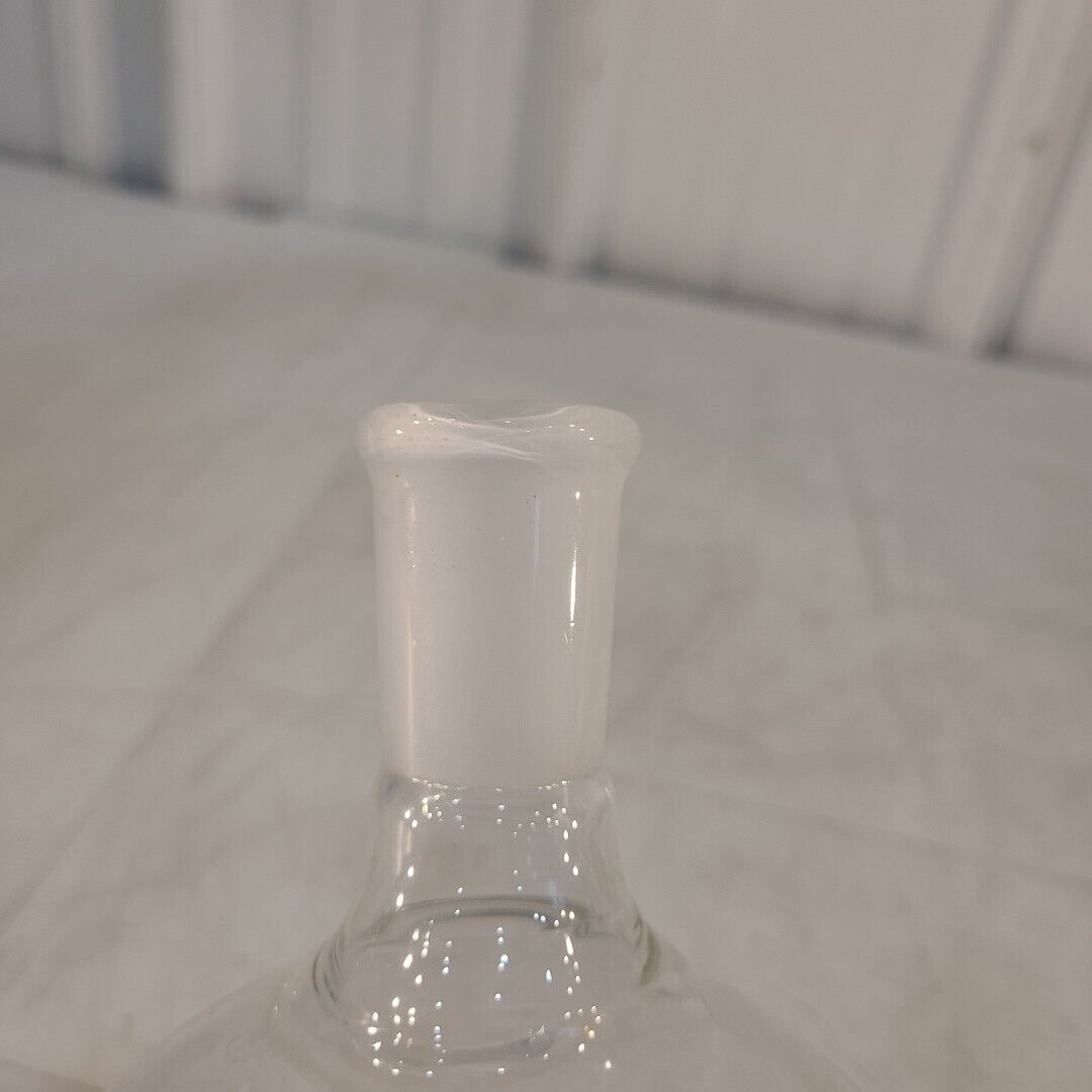 Pyrex Lab Cover And Bottom Pyrex 1000mL Round Bottom Glass Boiling Flask 24/40 Female Connector L ...