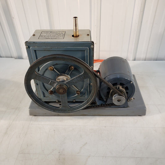 *FOR PARTS* Welch Duoseal 1399 Vacuum Pump, Pulls 229 Torr Of Vacuum, 115V