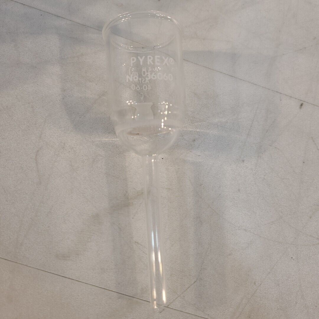 PYREX 36060-30C 30mL Glass Coarse Fritted Buchner Filter Funnel 30mm Disc