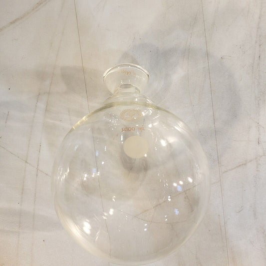 Scientific Glass Apparatus 1000mL 35/20 Round Bottom Glass Flask