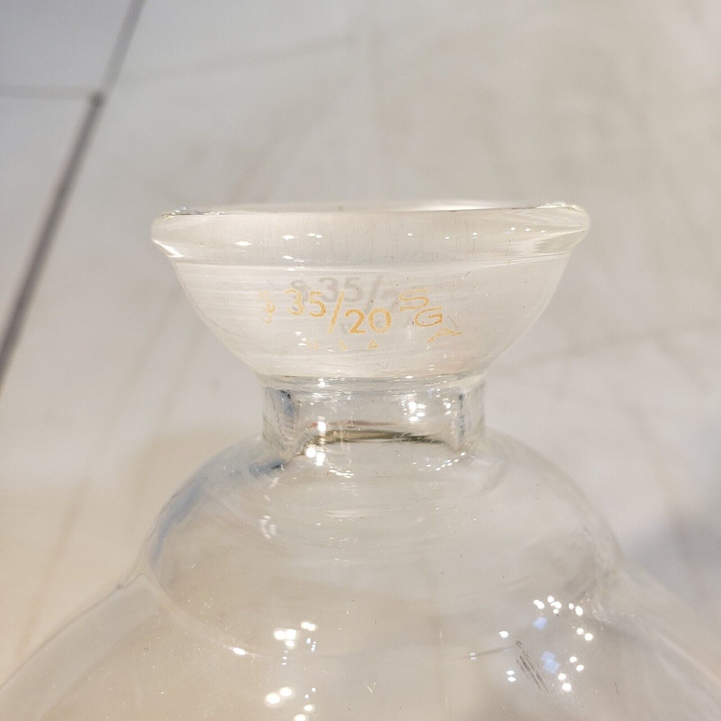 Scientific Glass Apparatus 1000mL 35/20 Round Bottom Glass Flask