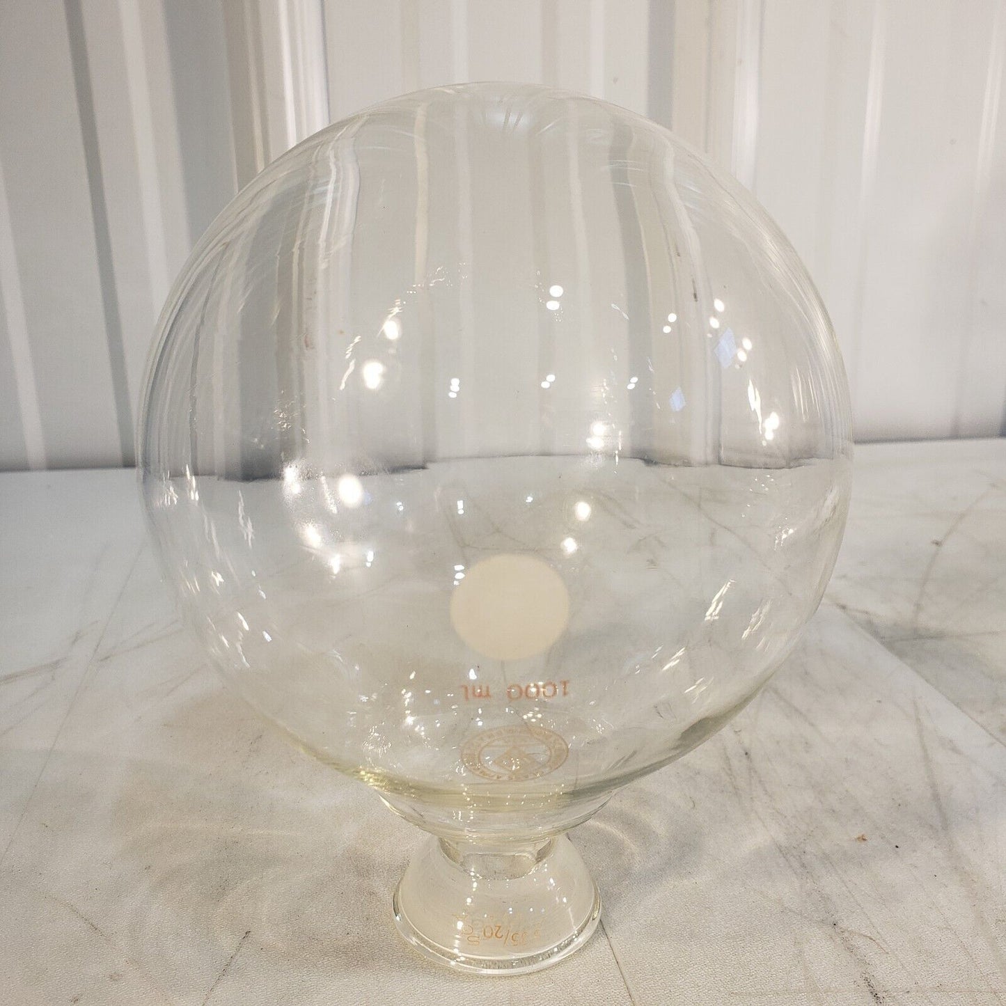 Scientific Glass Apparatus 1000mL 35/20 Round Bottom Glass Flask