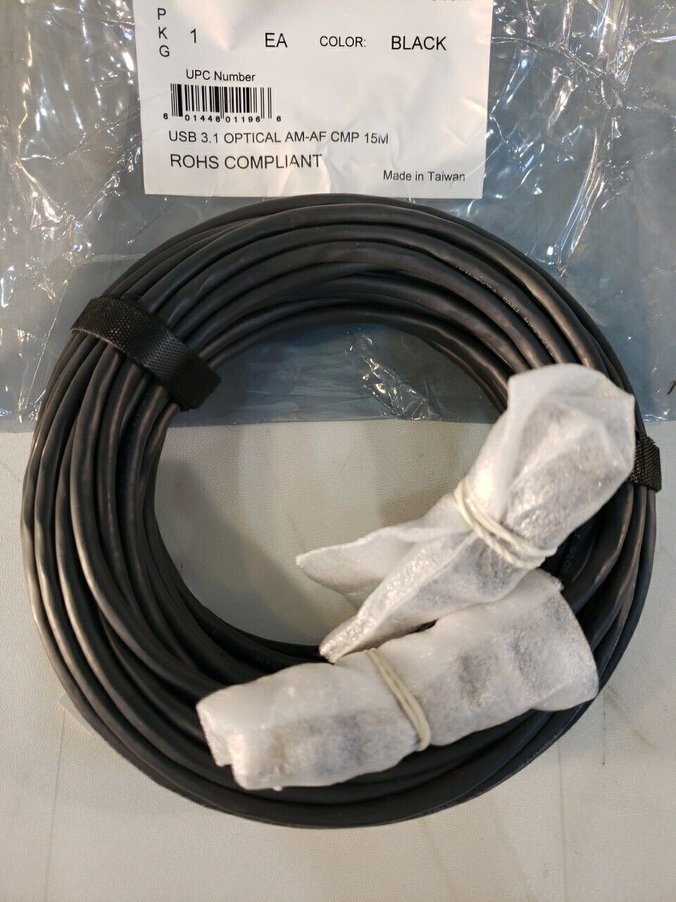 Liberty Wire And Cable Usb 3.1 Extender Optical Am-FM CMP 15M Plenum Cable Cord