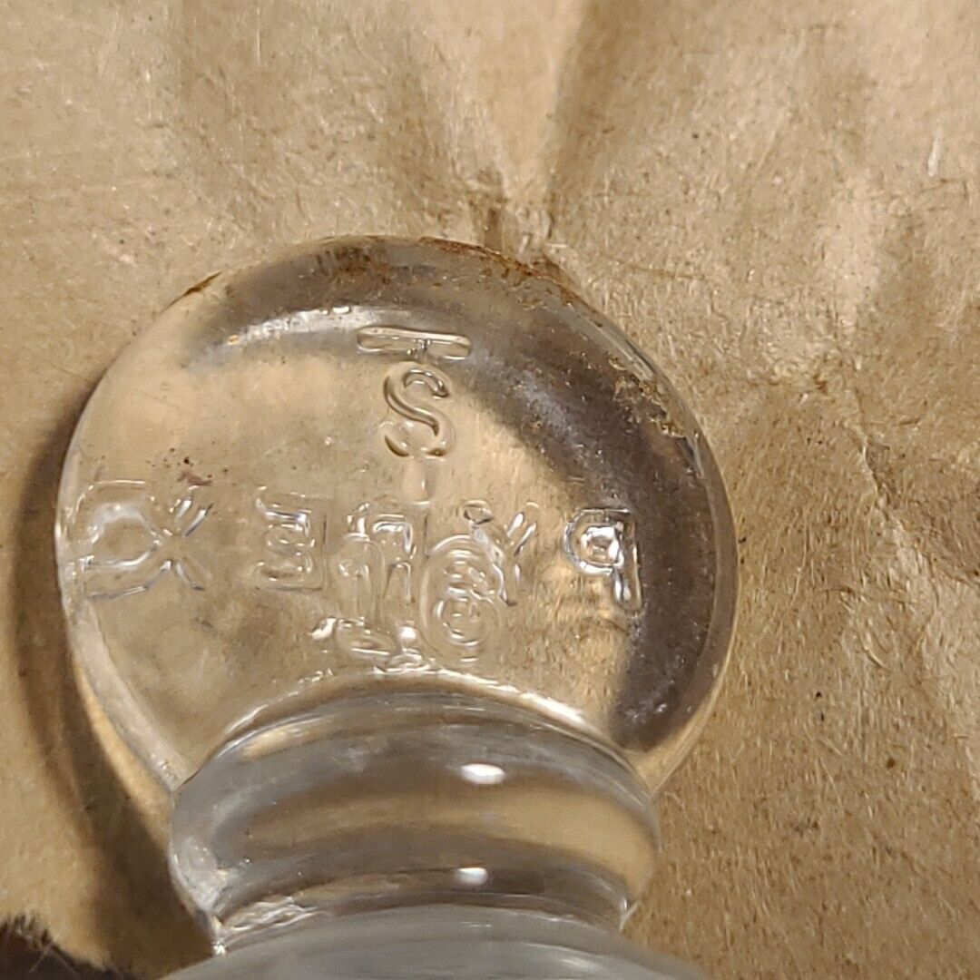 Lot Of 14 Pyrex Corning Stoppers Glassware Labratory Plugs Tapered Hollow