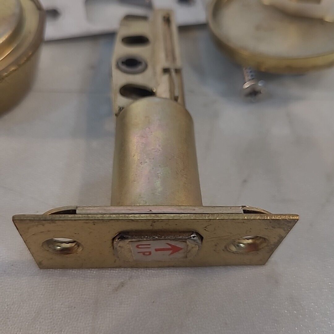 Uscan Grade 2 Single Cylinder Deadbolt Brass Finish D130-IC