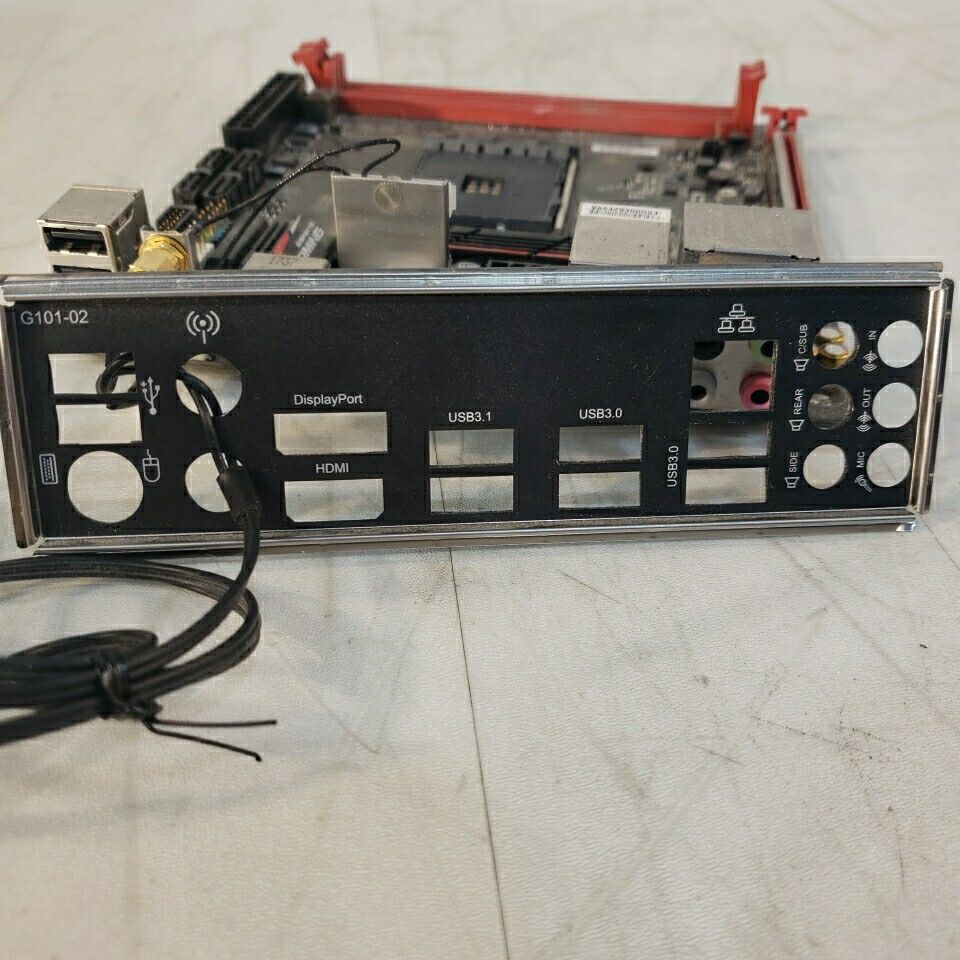 FOR PARTS Gigabyte GA-AB350N Gaming-Wifi Motherboard with ASUS Antenna