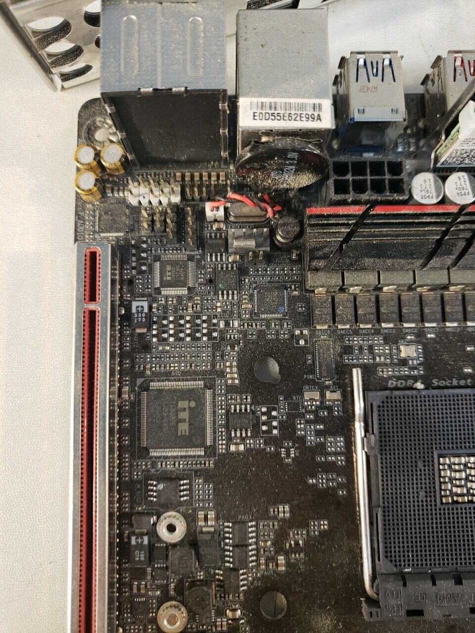 FOR PARTS Gigabyte GA-AB350N Gaming-Wifi Motherboard with ASUS Antenna