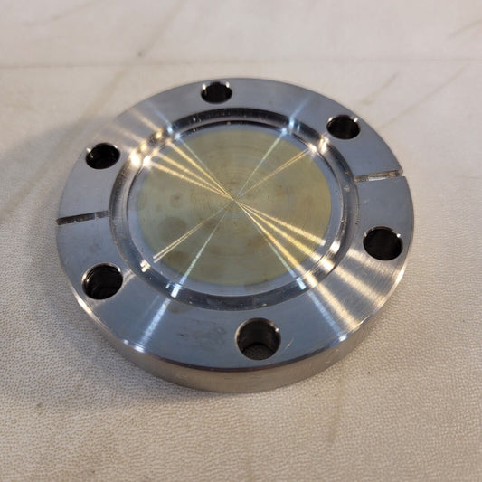 MDC MFG 2.75" DN35CF Blank Conflat Flange Single Sided High Vacuum