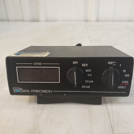Vintage Data Precision 258 True RMS Miniature Portable Digital Multimeter