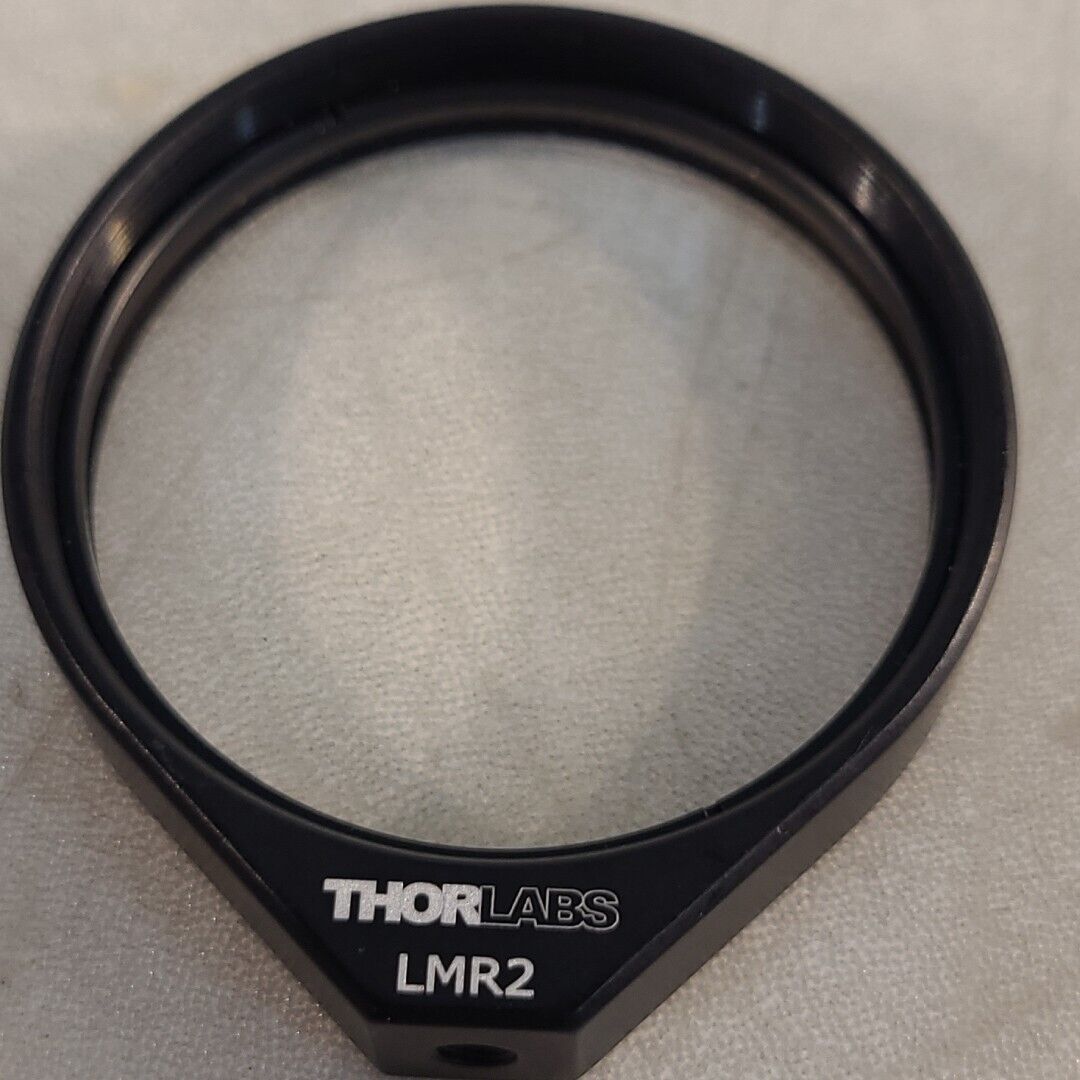 Thorlabs LMR2 Lens Mount with Retaining Ring for 2" Optics, 8-32 Tap W/ Lens