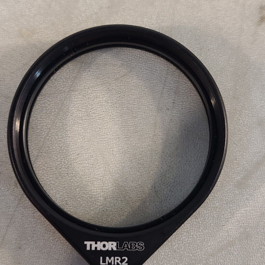 Thorlabs LMR2 Lens Mount with Retaining Ring for 2" Optics, 8-32 Tap W/ Lens