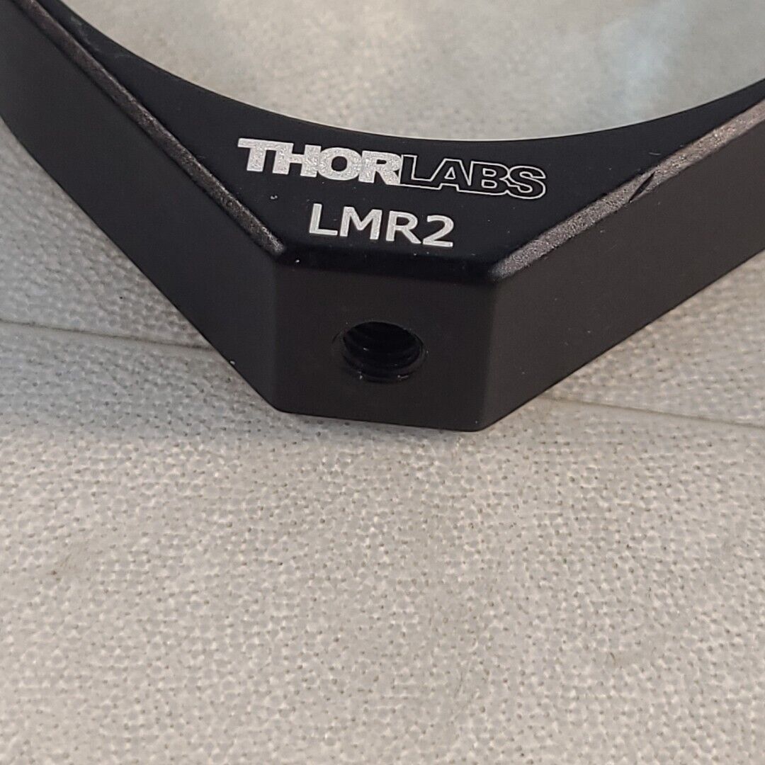 Thorlabs LMR2 Lens Mount with Retaining Ring for 2" Optics, 8-32 Tap W/ Lens