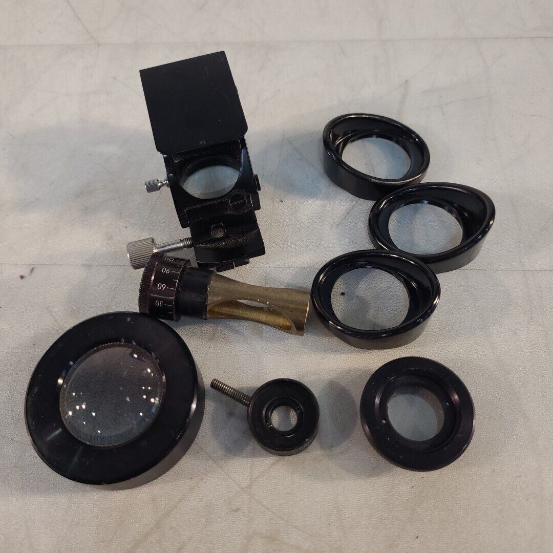 Lot Of 8- Optical Lens Mounts Eyepieces Adjustable Optical Newport NRC