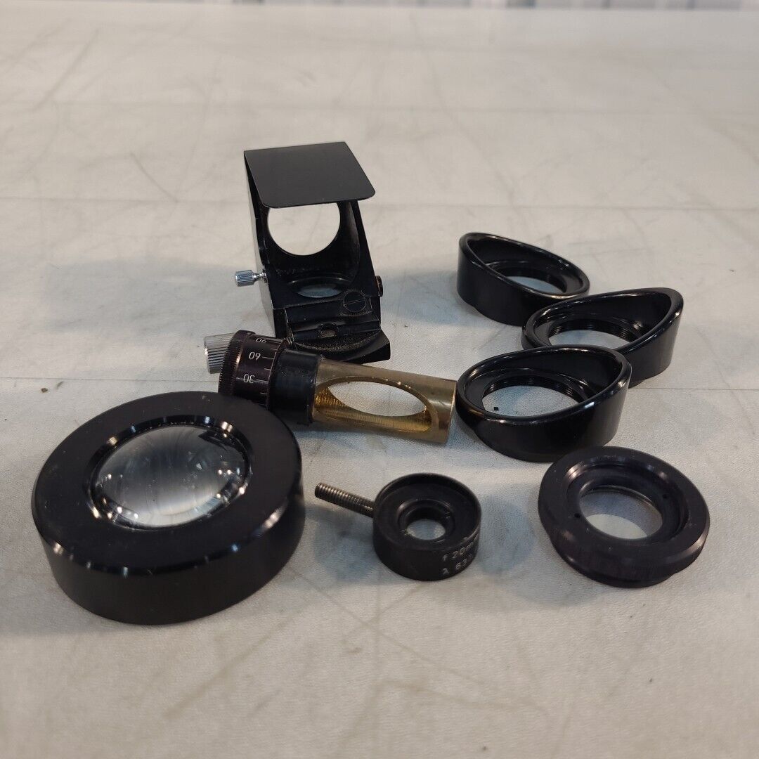 Lot Of 8- Optical Lens Mounts Eyepieces Adjustable Optical Newport NRC