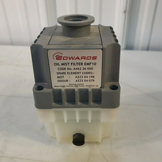 Edwards A462 EMF10 Oil Mist Filter EMF10 Vacuum Pump Catcher UHV 26 000