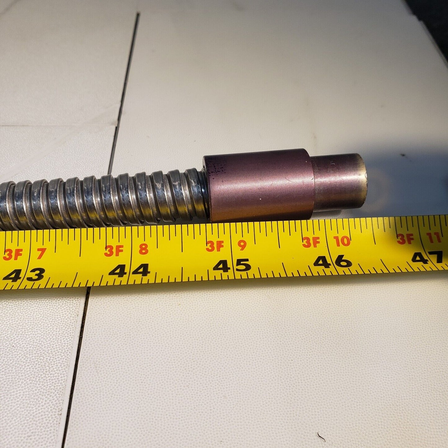 NCI Fiberoptic Ring Light 9/16" ID 3-1/2" OD 45" Length 6/8" Port Diameter