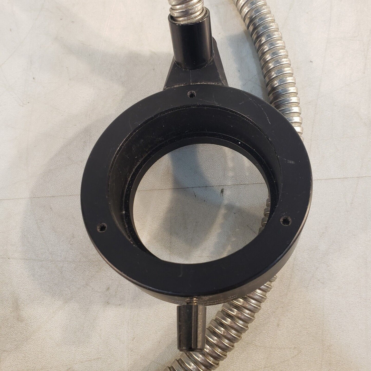 NCI Fiberoptic Ring Light 9/16" ID 3-1/2" OD 45" Length 6/8" Port Diameter