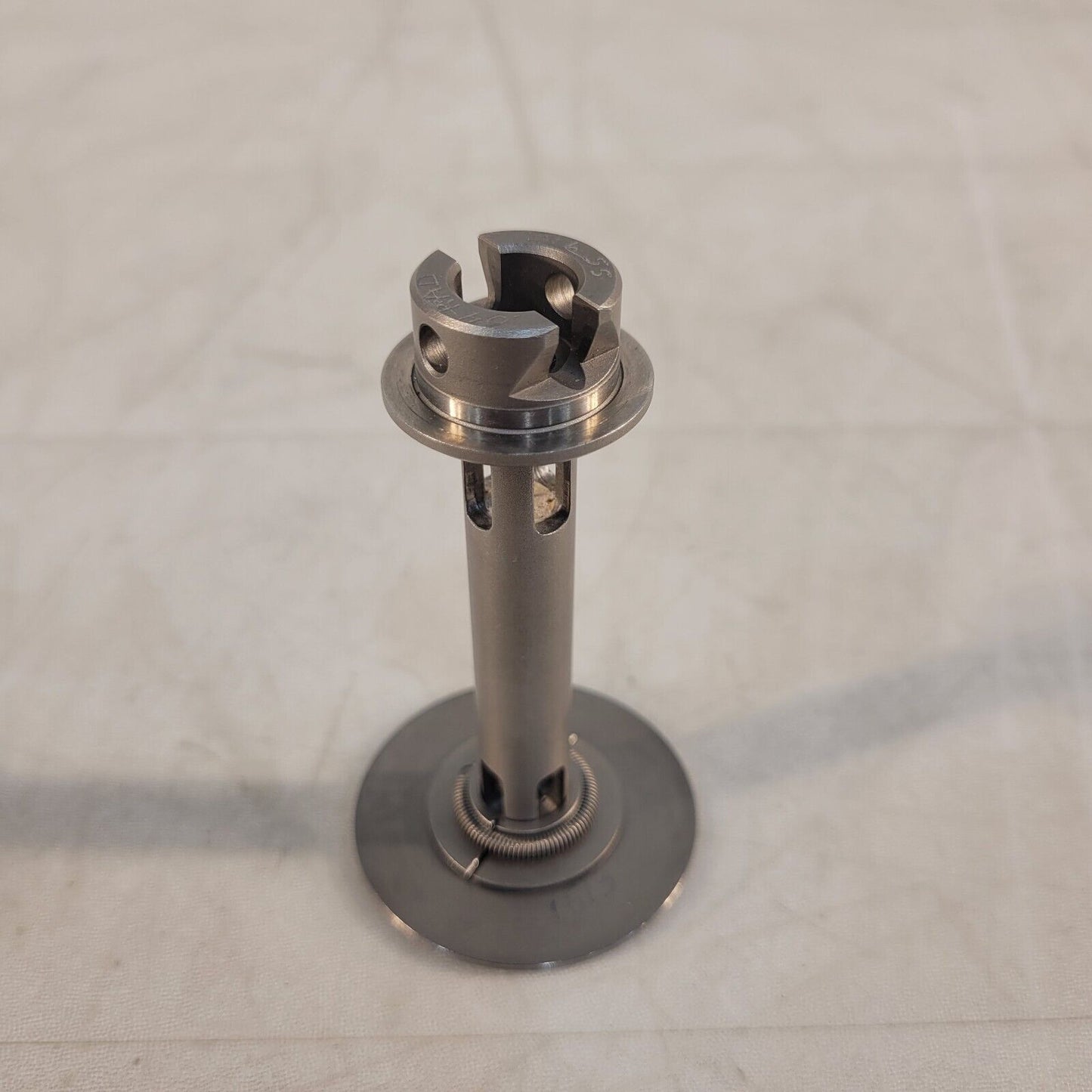 TA Inst 0.04 Radians Rheometer Rotor 50mm Dia Upper Geometry Spindle 316 SS