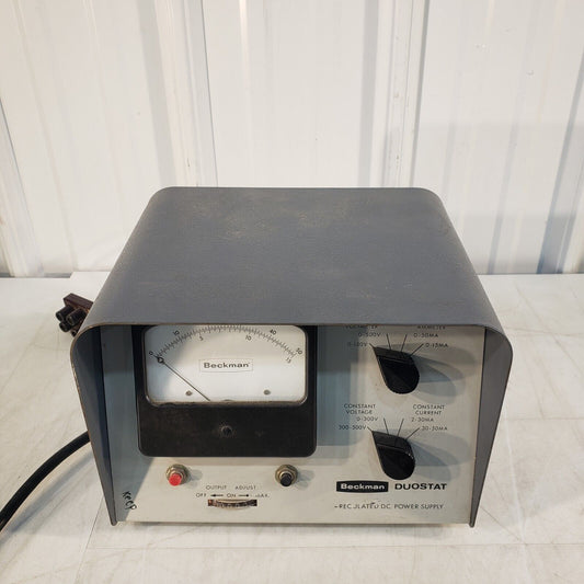 FOR PARTS ONLY Beckman Duostat RD-2 Regulated DC Power Supply