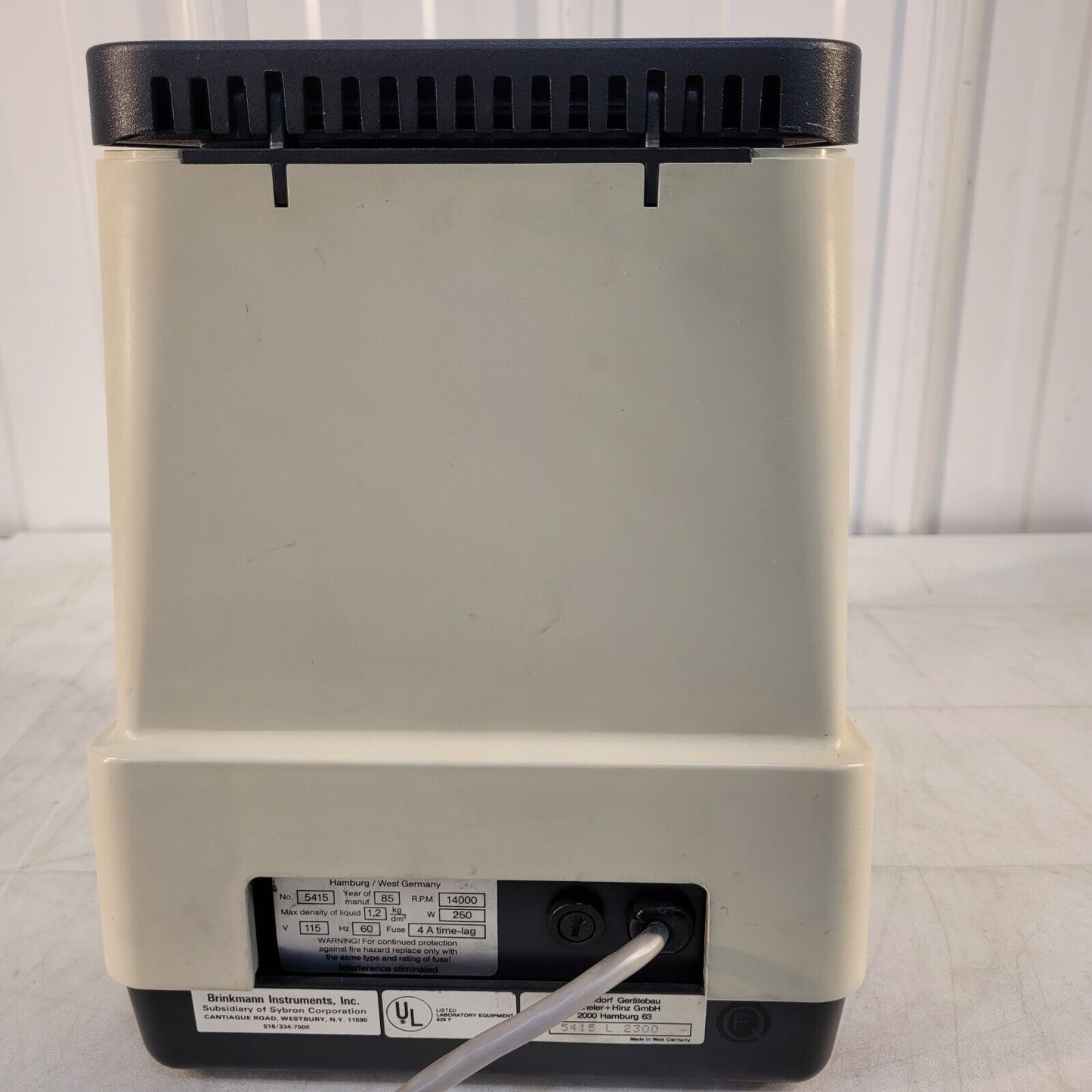 Brinkmann Eppendorf 5415 Centrifuge With Rotors  F-45-18-11, F-38-24-8