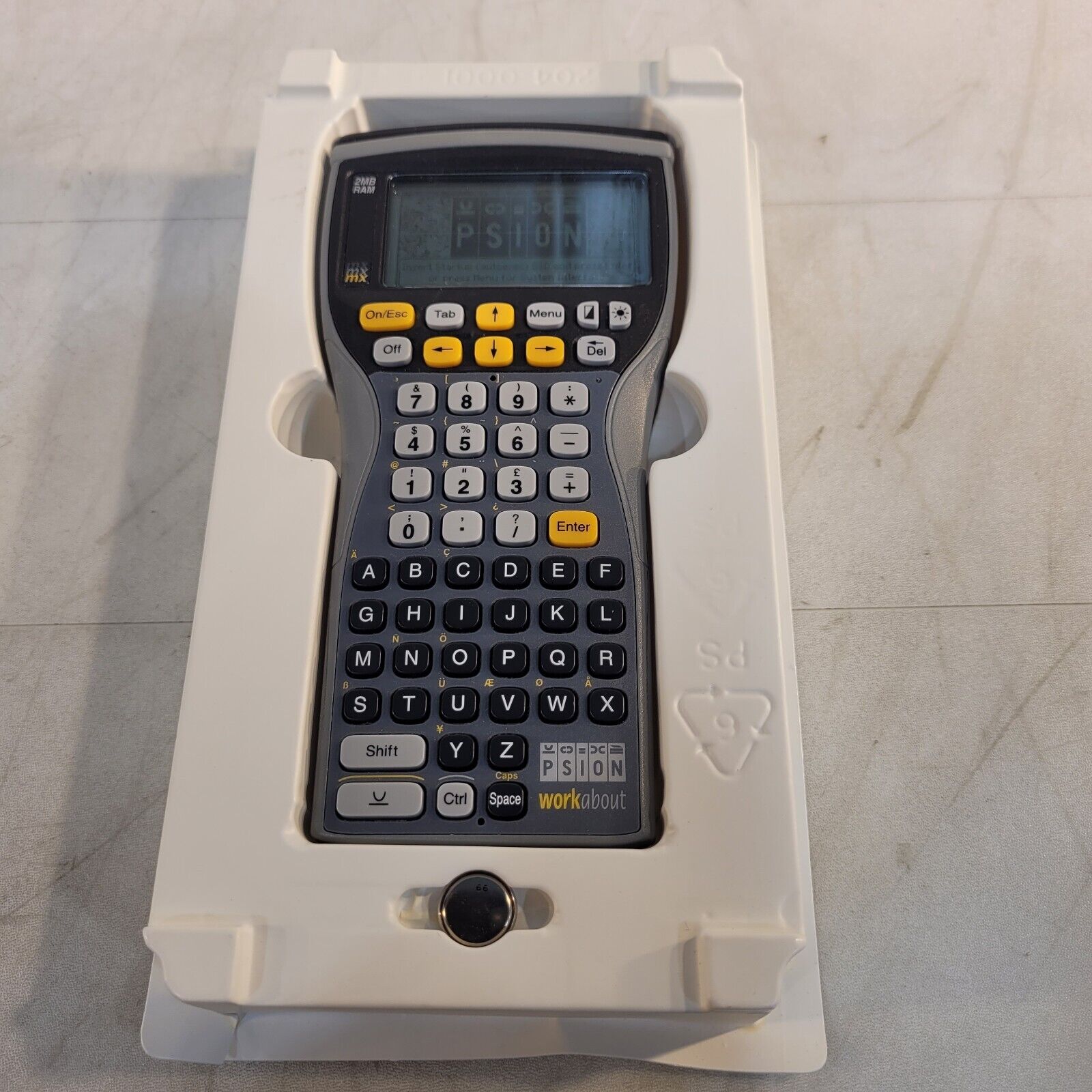 Siemens Moby Psion mx workabout Mobile Hand Held Computer Terminal 2MB ...