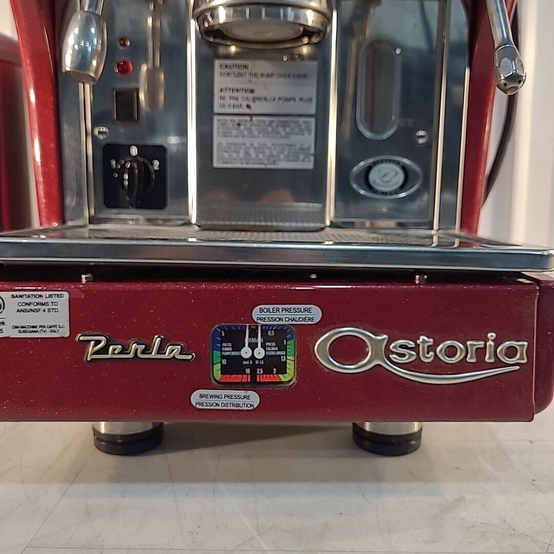 Astoria Perla AEP 1NJUN Espresso Cappuccino Machine 1 Group w/ LT8 Water Softner