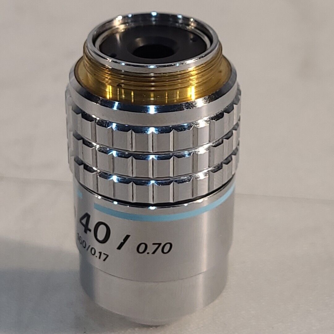 Nikon Plan 40/0.70 40x Microscope Objective Lens Tested Working