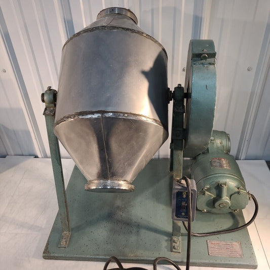 Fluidizer XBTIG Rotary Laboratory Mixer Stirrer Powder Chamber 1/8HP 120V 2.8A