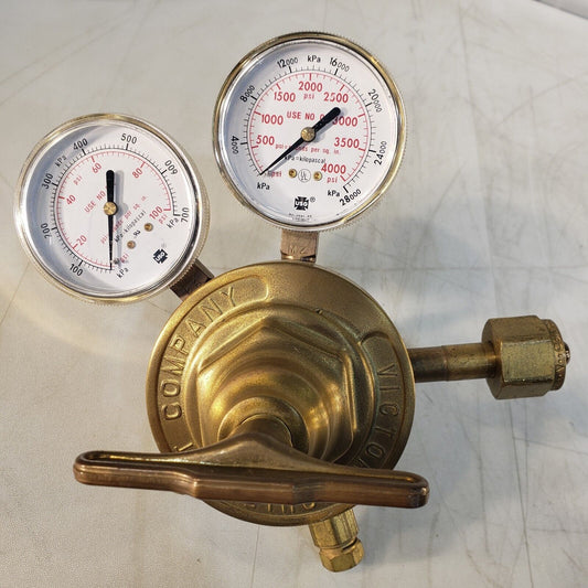 Victor VTS450D Compressed Air Regulator Max Inlet 3000PSIG Equipment Co.