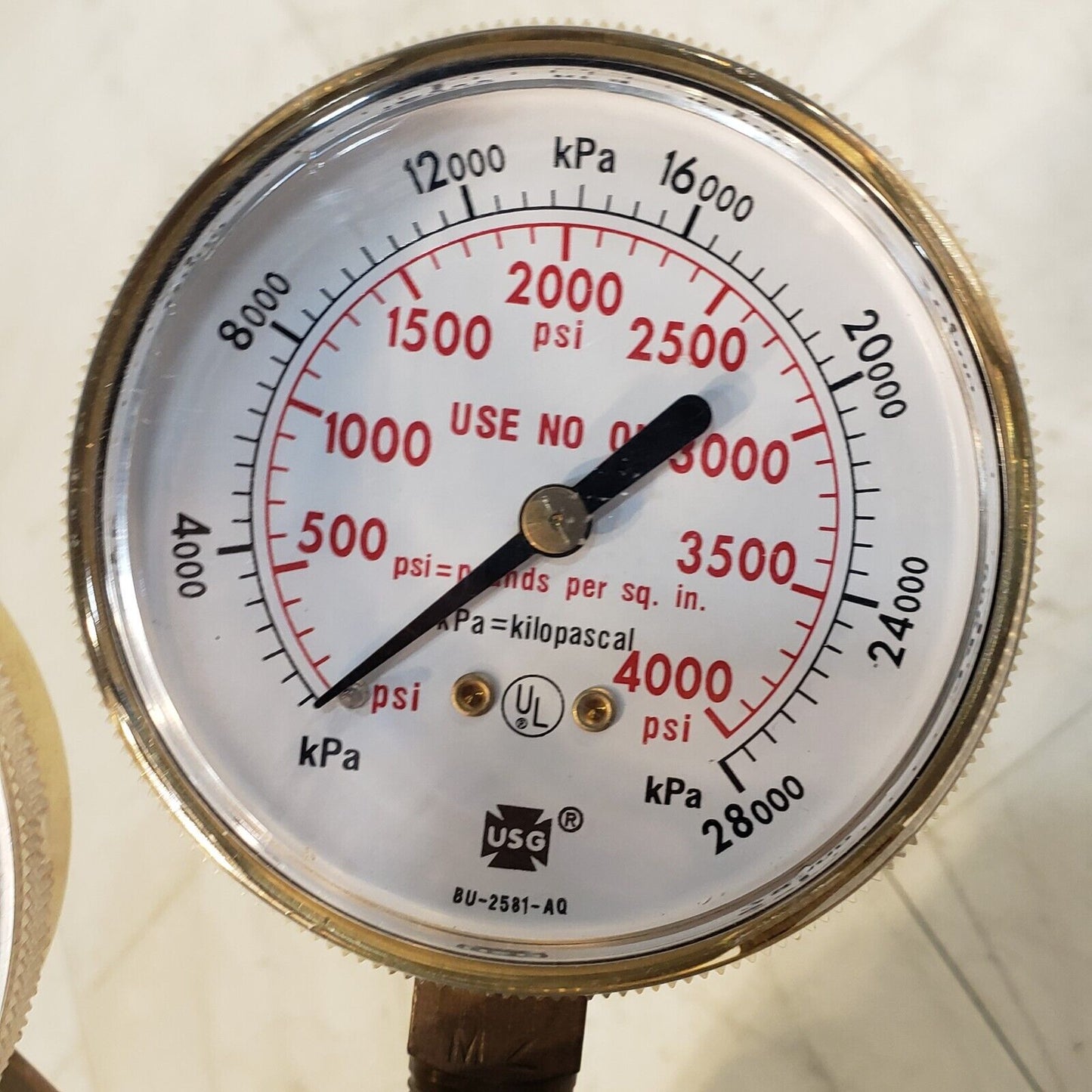 Victor VTS450D Compressed Air Regulator Max Inlet 3000PSIG Equipment Co.