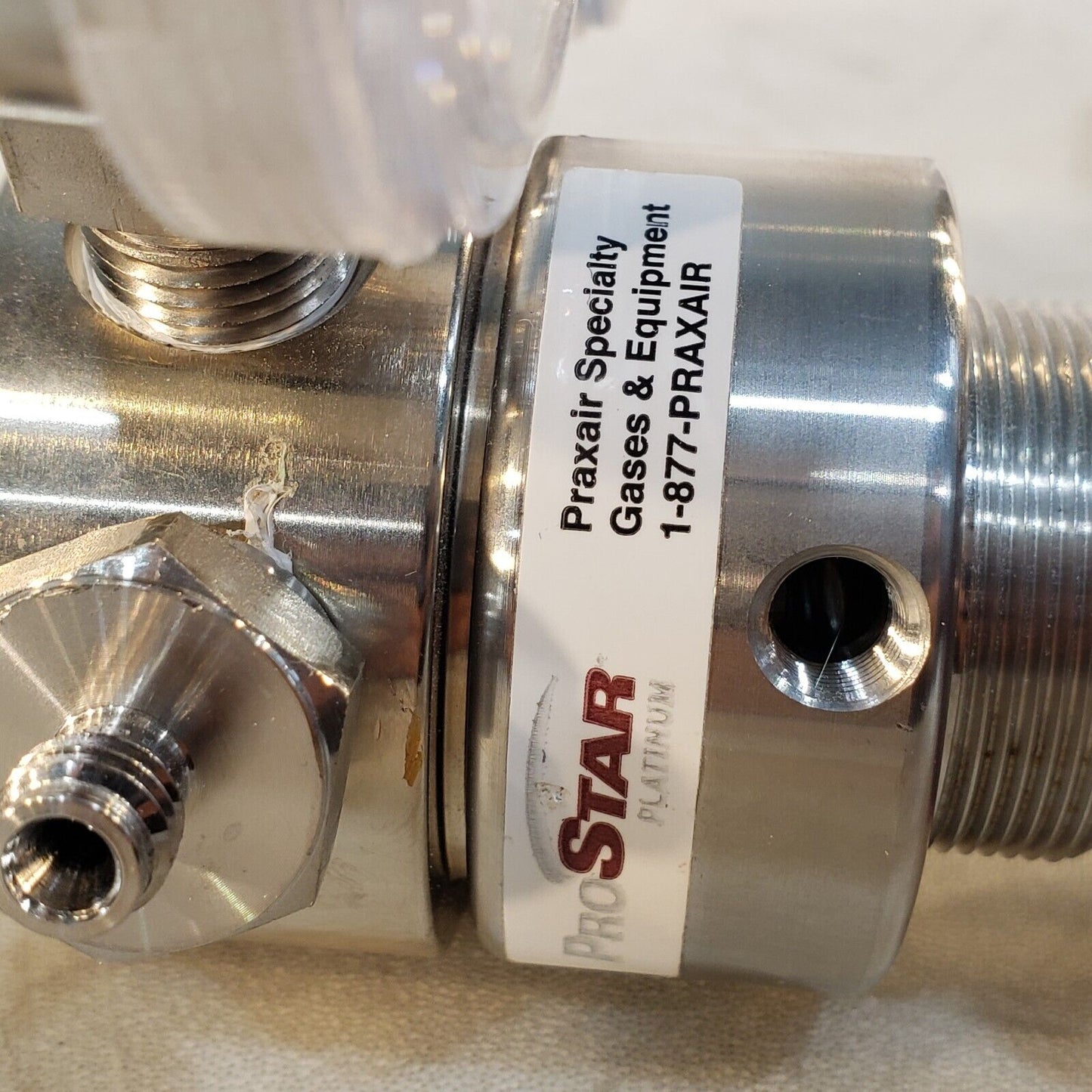 ProStar Platinum PRS300243 Gas Regulator Valve Max In 3000psi Max Out 250psi