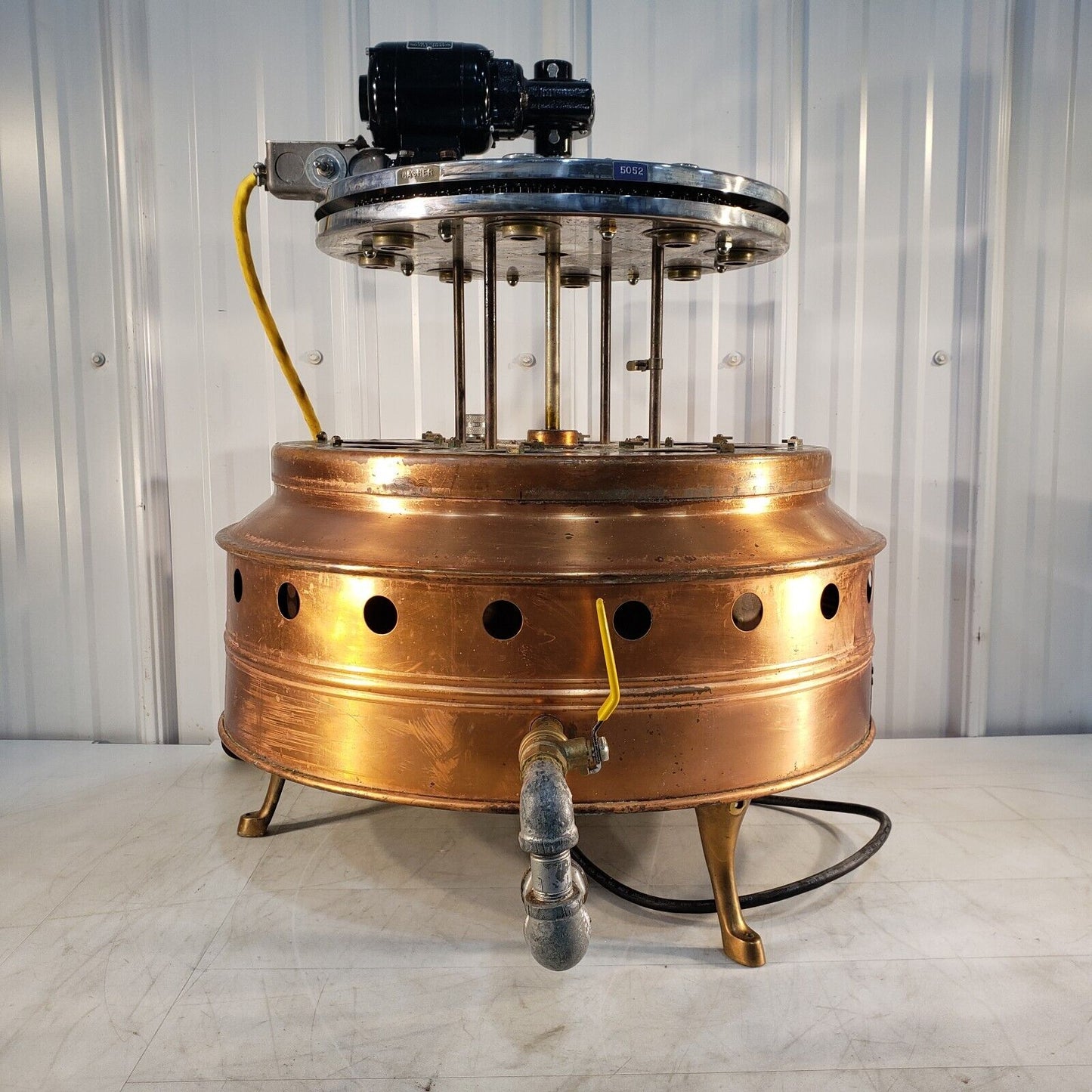 Vintage Weber-Ehrenfeld 215 Mashing Apparatus w/ Bodine Electric NSI-12RH Motor