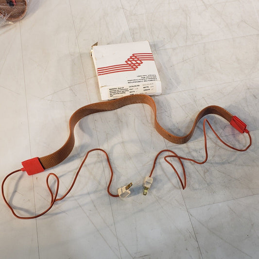 Thermolyne BS0101020 Flexible Electric Heating Tape Sybron 2'Length 1"Wide