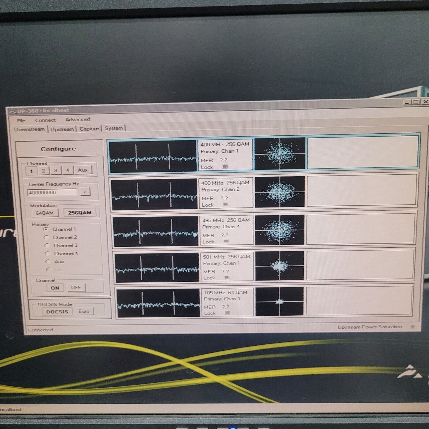 Averna DP-360 DOCSIS 3 RF Protocol Analyzer Multi-Channel Upstream & Downstream