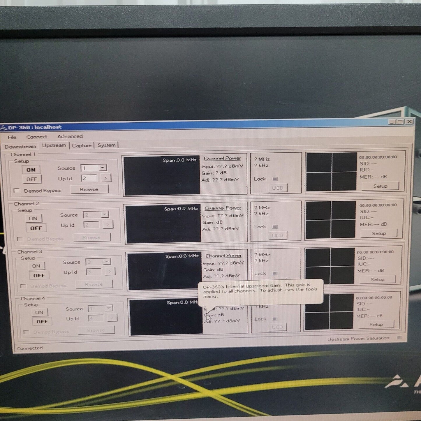 Averna DP-360 DOCSIS 3 RF Protocol Analyzer Multi-Channel Upstream & Downstream