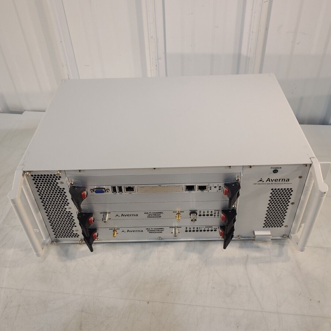 Averna DP-360 DOCSIS 3 RF Protocol Analyzer Multi-Channel Upstream & Downstream
