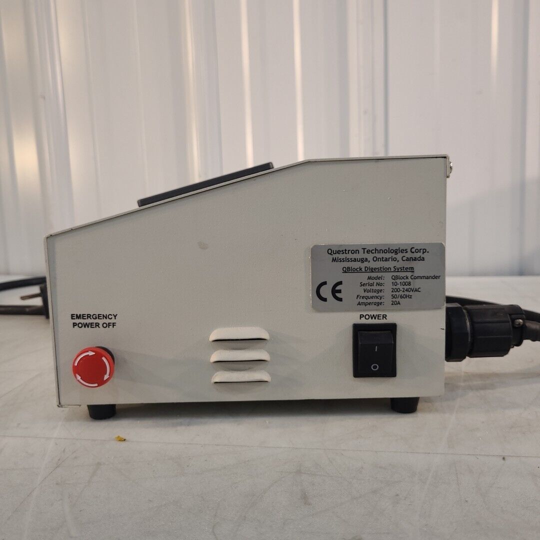 Questron QBlock Commander Hot Block Digestion System Control 4 Channel 220V 20A
