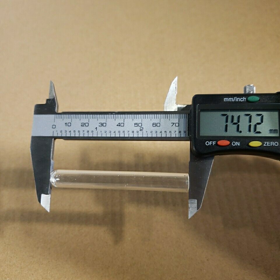 Lot Of 51 Test Tube Vial Glassware 5mL 75x10mm Laboratory Chemistry