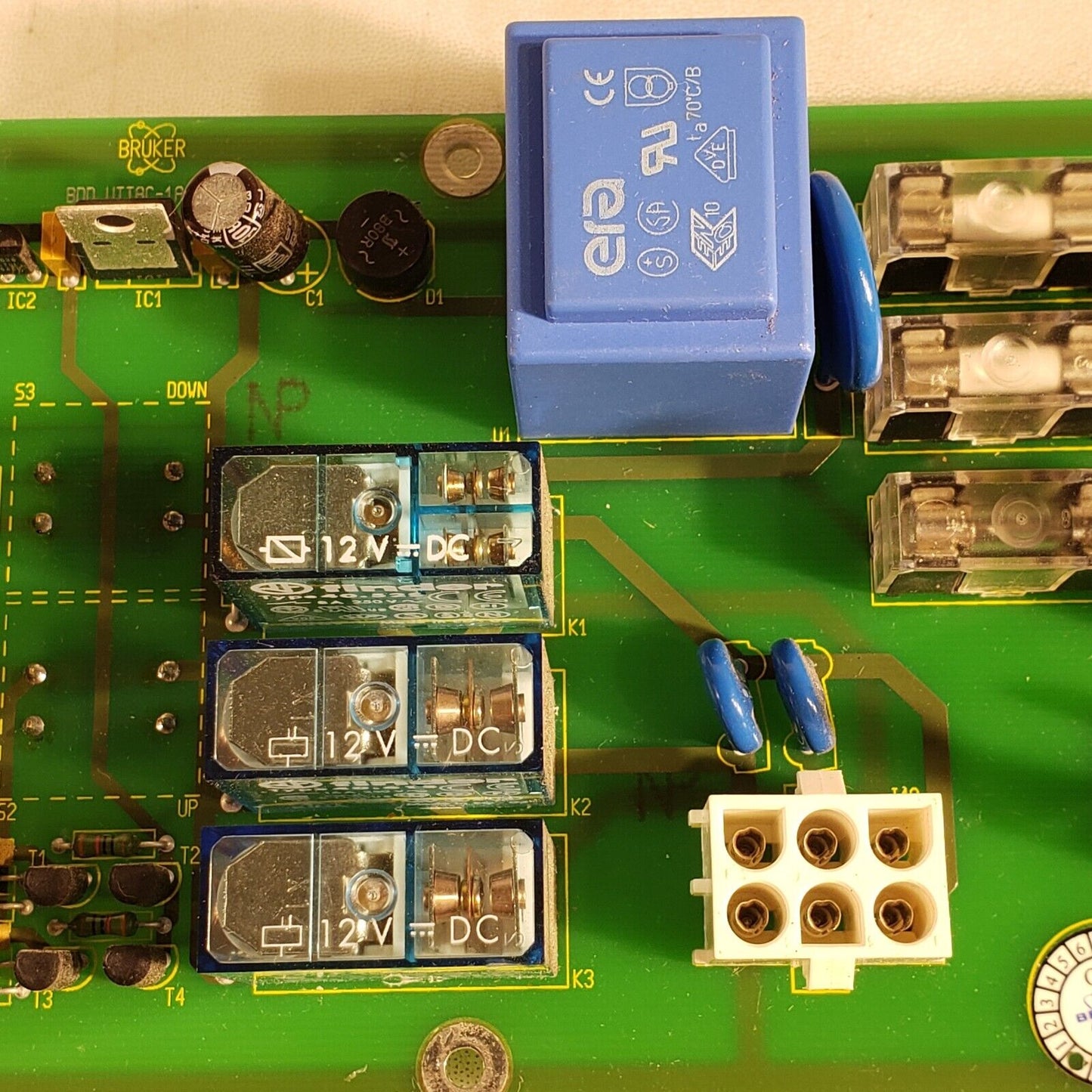 Bruker 73959.00391 Key Switch Relay BDD UTTAC-1 From Mass Spec Ultraflex II