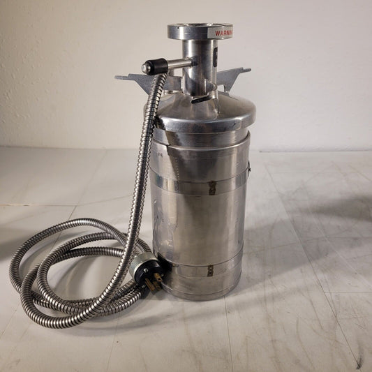 Perkin Elmer Sorption Canister 238-3060 120V 2.75" Conflat DN35CF High Vacuum