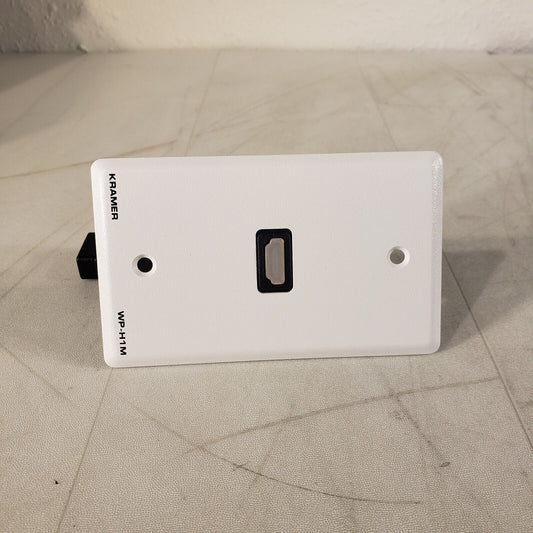 Kramer WP-H1M HDMI Wall Port Male Connection Through Plate And Rear