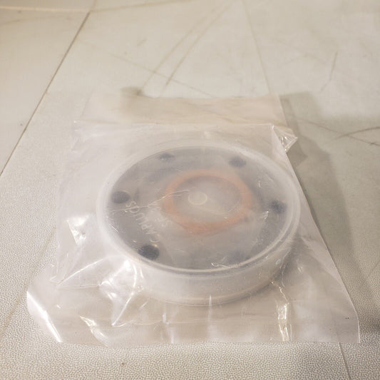 2.75" CF DN35CF Conflat Flange w/ 1.25" OD Copper Gasket 1" Bore ID in Center