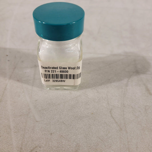 Shimadzu 221-48600 Deactivated Glass Wool 2g Chromatography, Lot#32854BH