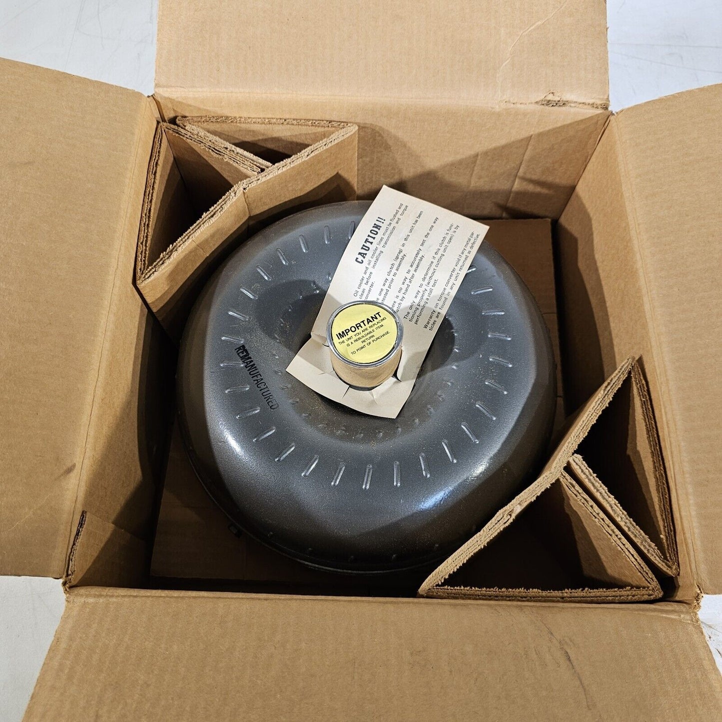 Reman Komatsu Allis Forklift Stall Torque Converter 06-4859285R 4859285 12" Dia