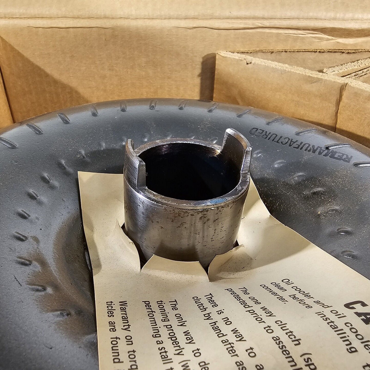 Reman Komatsu Allis Forklift Stall Torque Converter 06-4859285R 4859285 12" Dia