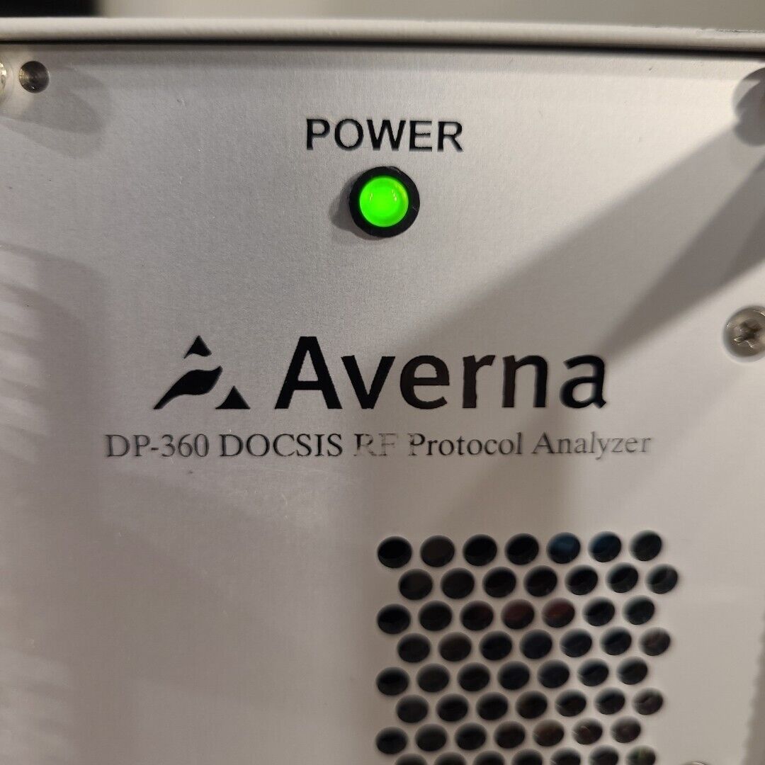 *READ* Averna DP-360 DOCSIS Protocol Analyzer Multi-Channel Upstream/Downstream