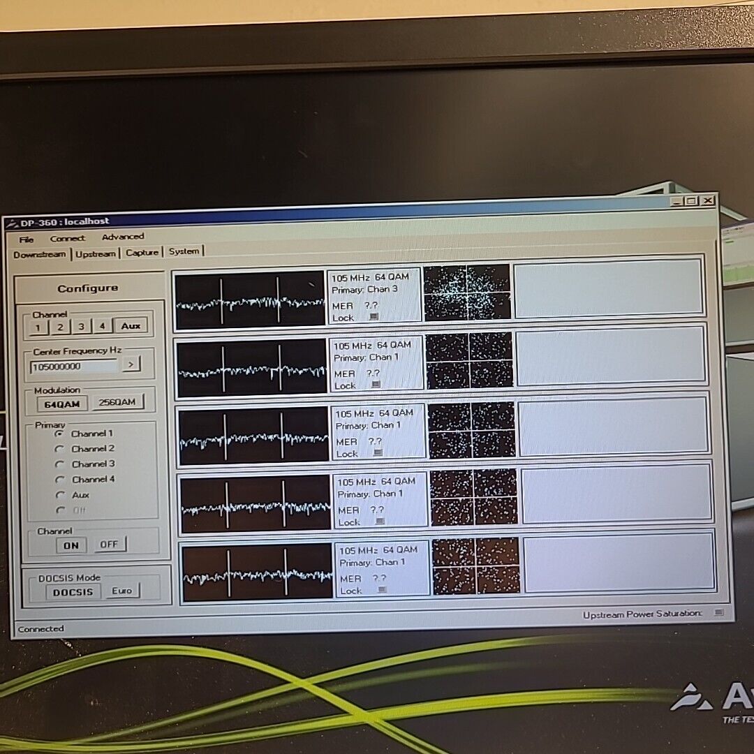 *READ* Averna DP-360 DOCSIS Protocol Analyzer Multi-Channel Upstream/Downstream