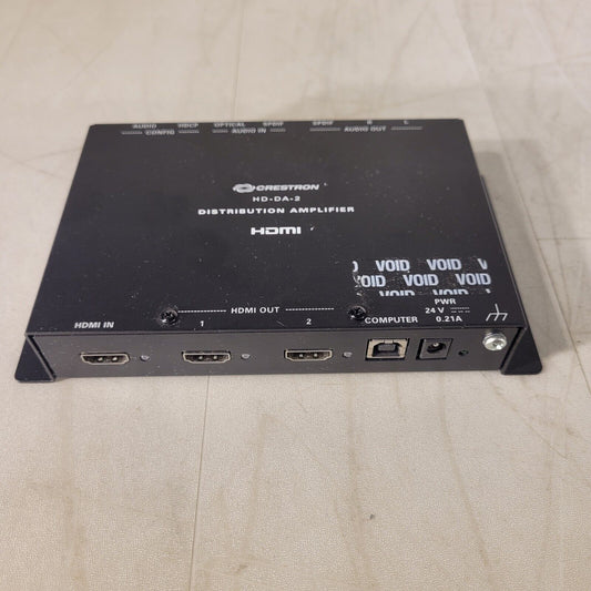 Crestron HD-DA-2 1-to-2 HDMI Splitter Distribution Amplifier