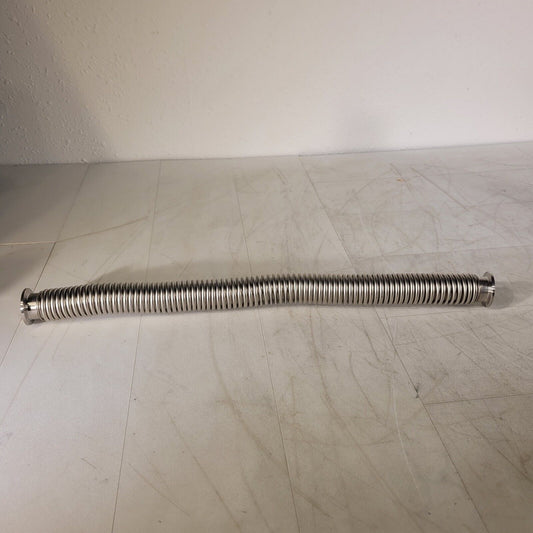 Flexible Bellows Hose 500mm 50cm Length SS ISO KF25 QF25 Flange High Vacuum